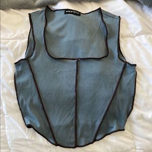 square neck tank top